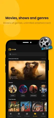 cricify-tv-apps Movies and shows
